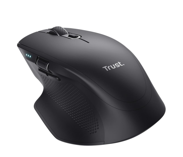 TRUST Bezprzewodowa mysz OZAA+ Multi-Connect Czarna 24820 - 1259242 - zdjęcie 2